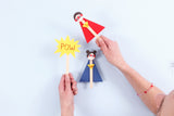 Ispindefigurer superhelte