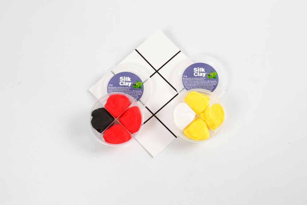 Kreativ mini materialesæt modellering kryds/bolle spil
