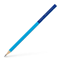 Blyant grip 2001 Faber-Castell 2 farvet blå/lys blå