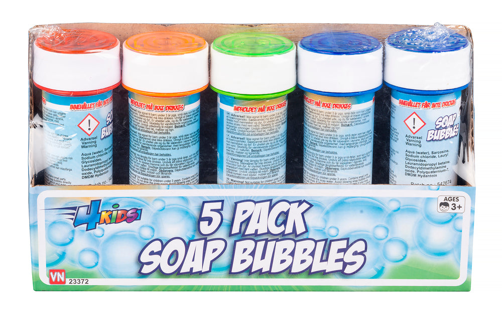 Bobletube 5-pak