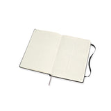 Notesbog Moleskine pro large sort m/linjerede ark