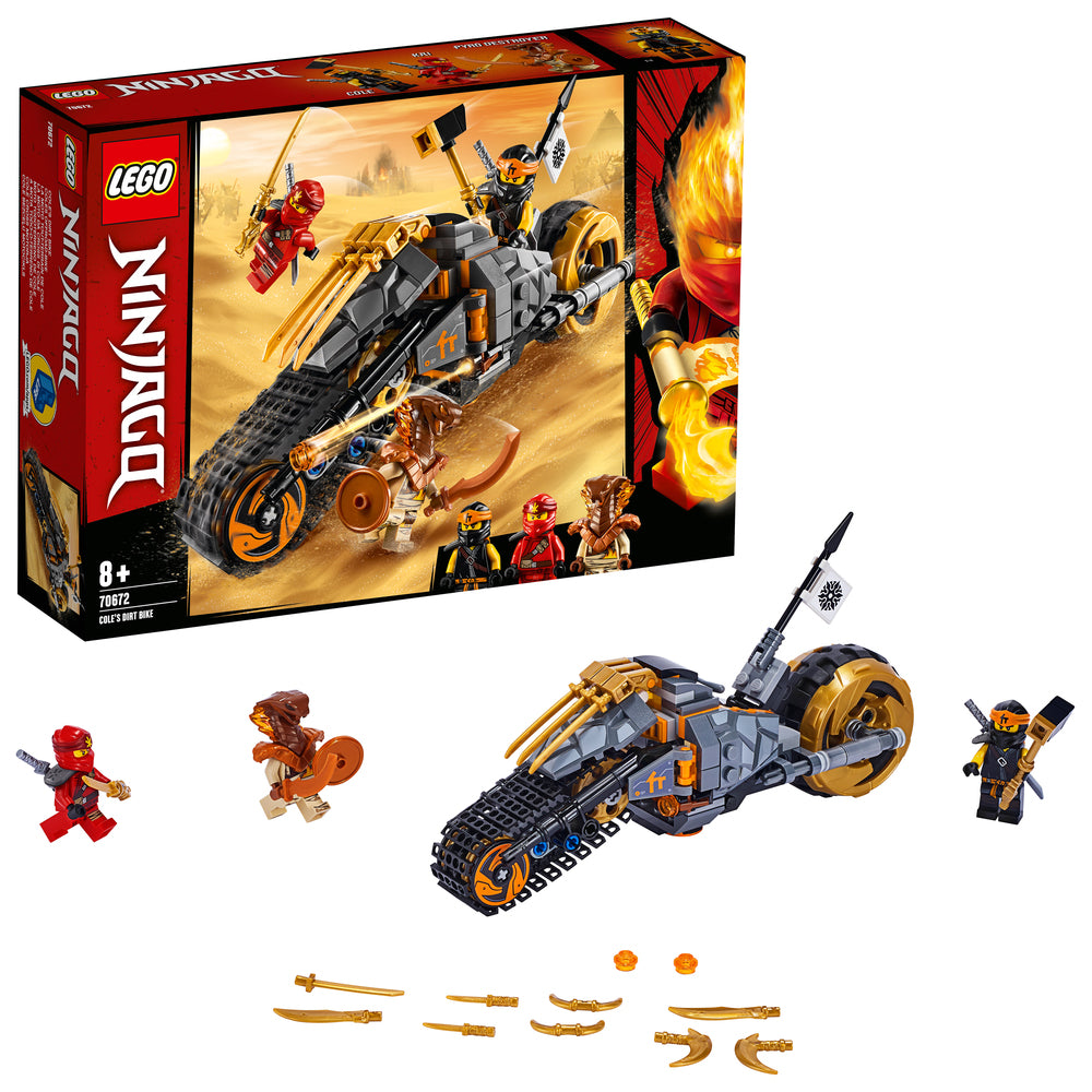 70672 LEGO Ninjago Coles motocrosscykel