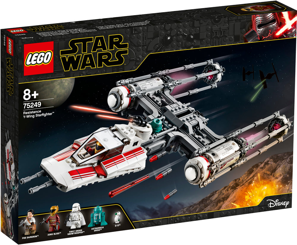 75249 LEGO Star Wars Modstandsbevægelsens y-wing-stjernejage
