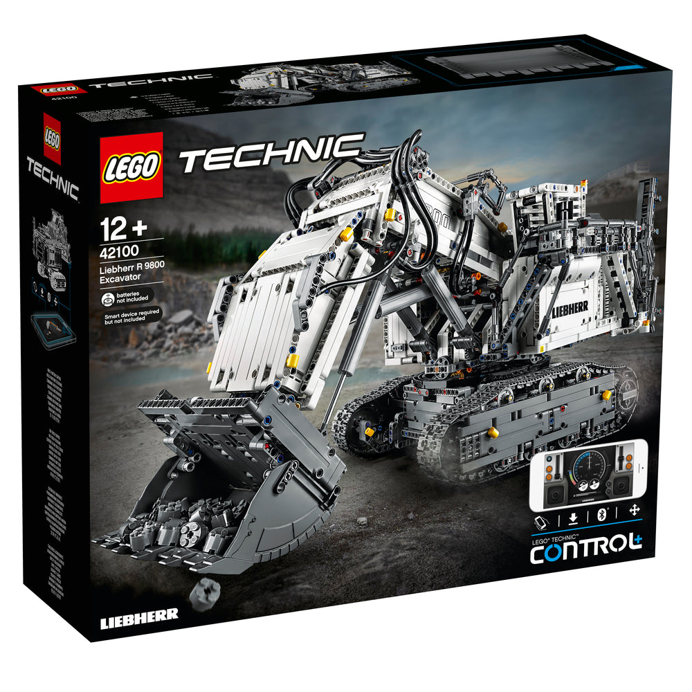 42100 LEGO Technic Liebherr r 9800 gravemaskine