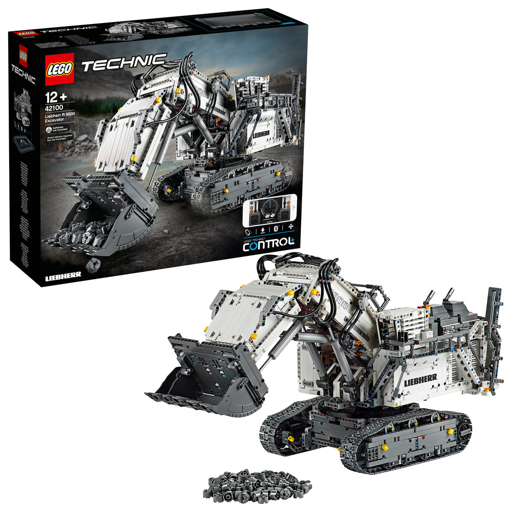42100 LEGO Technic Liebherr r 9800 gravemaskine