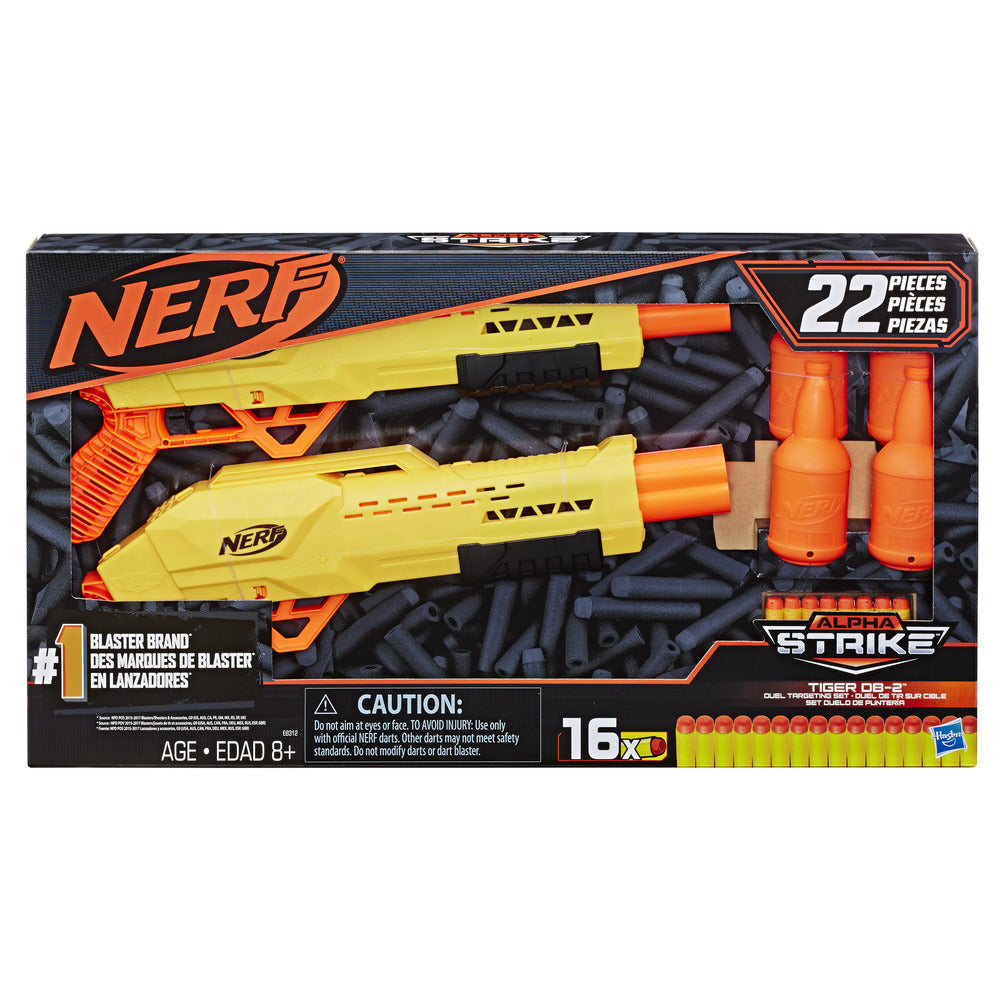 NERF alpha strike tiger db 2 target set