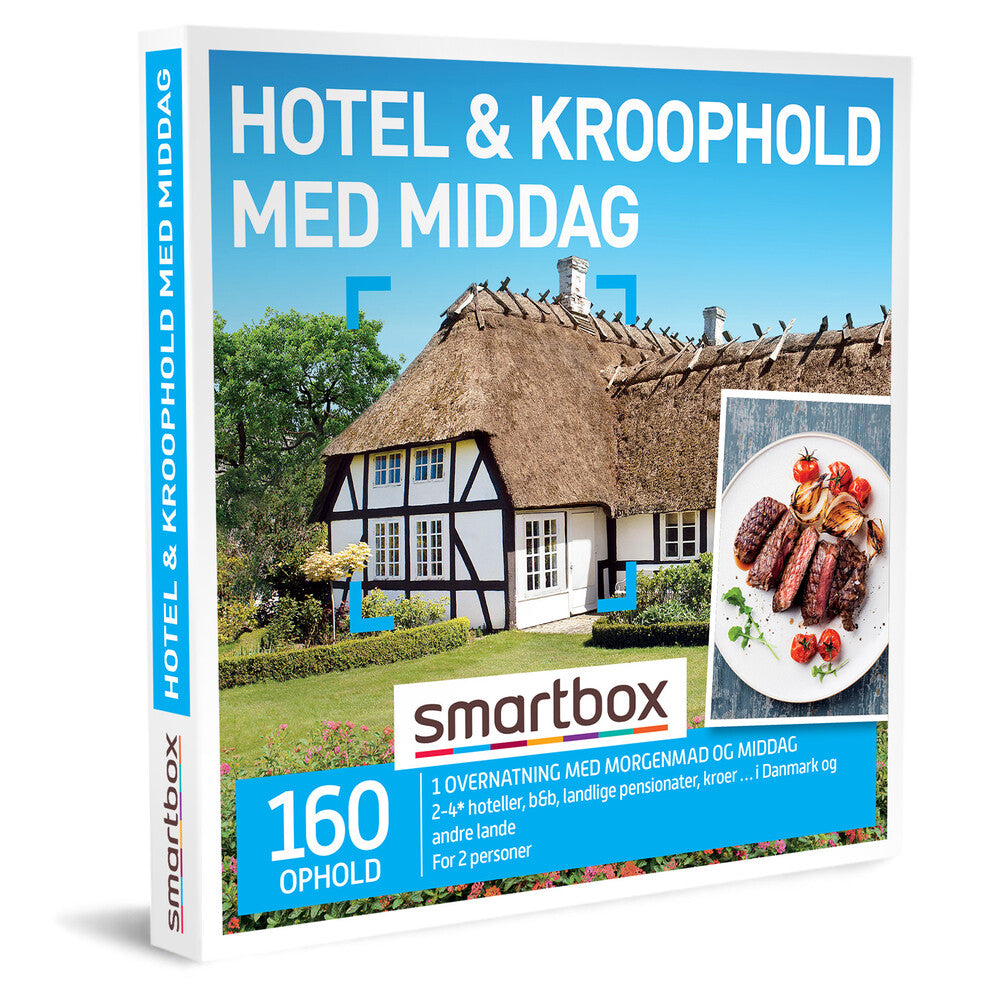 Smartbox hotel & kroophold & kroophold med middag
