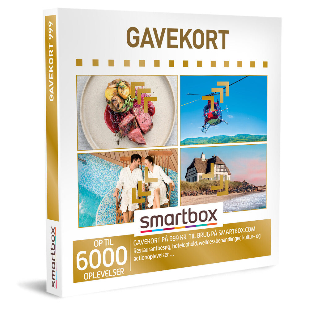 Smartbox gavekort 999 999