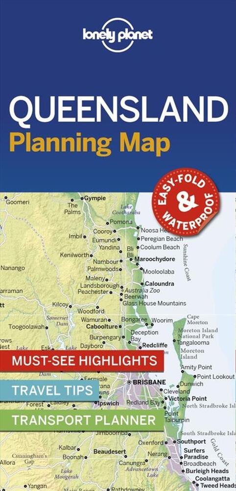 Lonely Planet Planning Map: Queensland