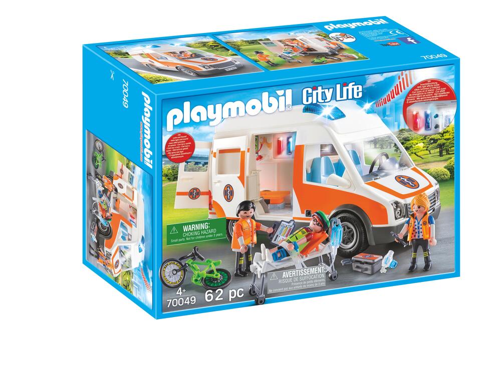 70049 Ambulance Med Blinklys