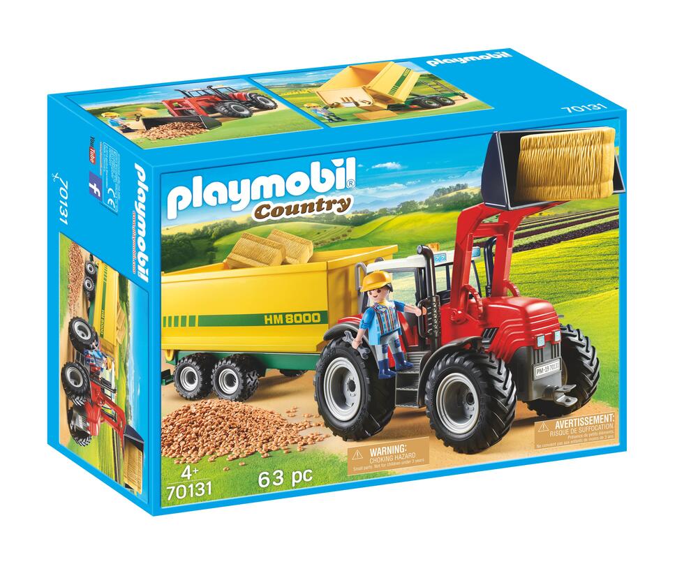 70131 Traktor Med Fodervogn