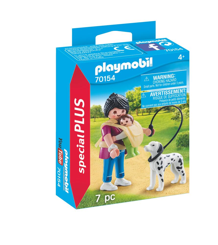 70154 Mor Med Baby Og Hund