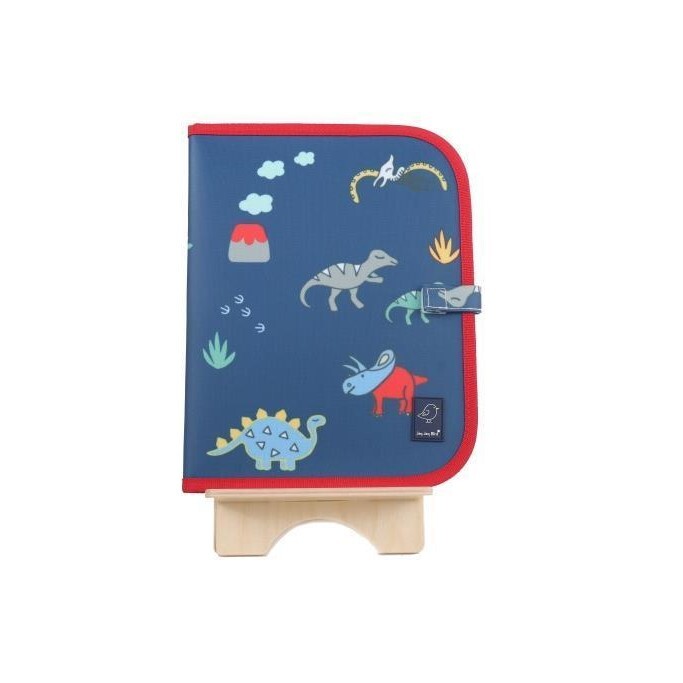 Jaq Jaq Bird Chalk Doodle Place Mat Dinosaur