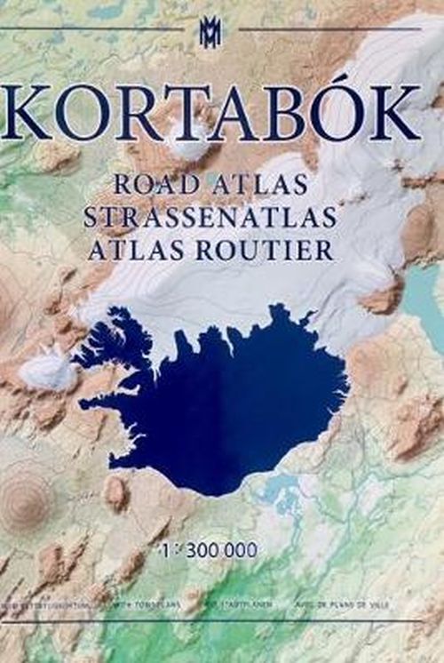 Kortabók Islands = Road atlas = Strassenatlas = Atlas routier  2017