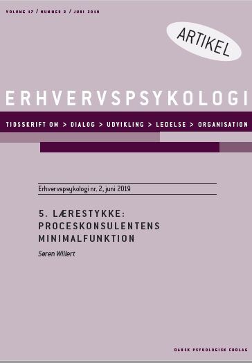 5. lærestykke: Proceskonsulentens minimalfunktion
