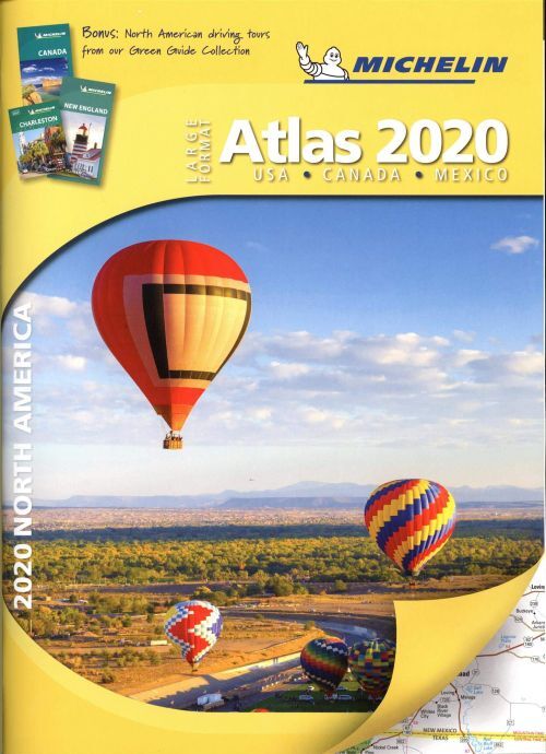 Michelin Large Format Atlas USA, Canada & Mexico 2020