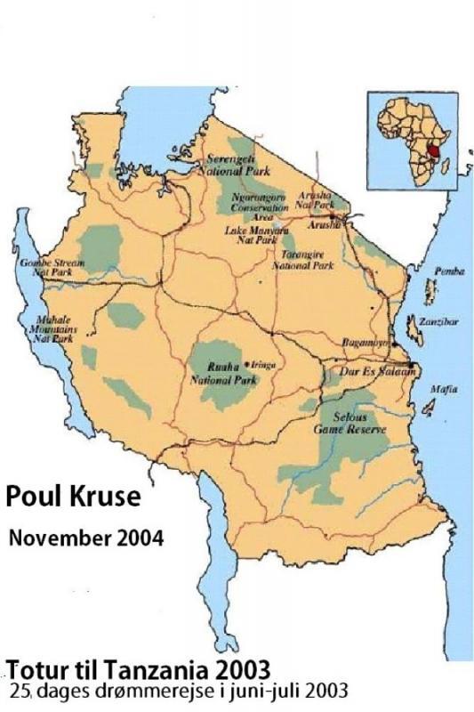 Totur til Tanzania 2003