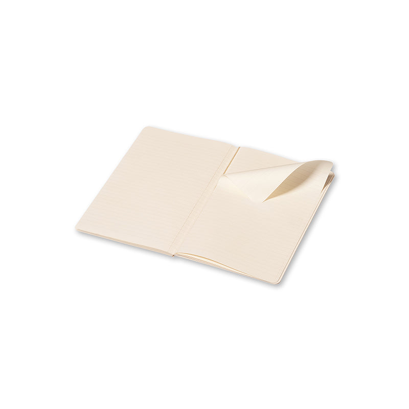 Notesbog volant Moleskine pkt sort sæt m/2 m/80 linj. ark