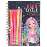TOPModel doodle bog m/neonpenne