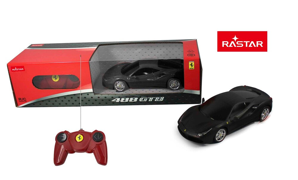 Rc ferrari 488 gtb mat sort