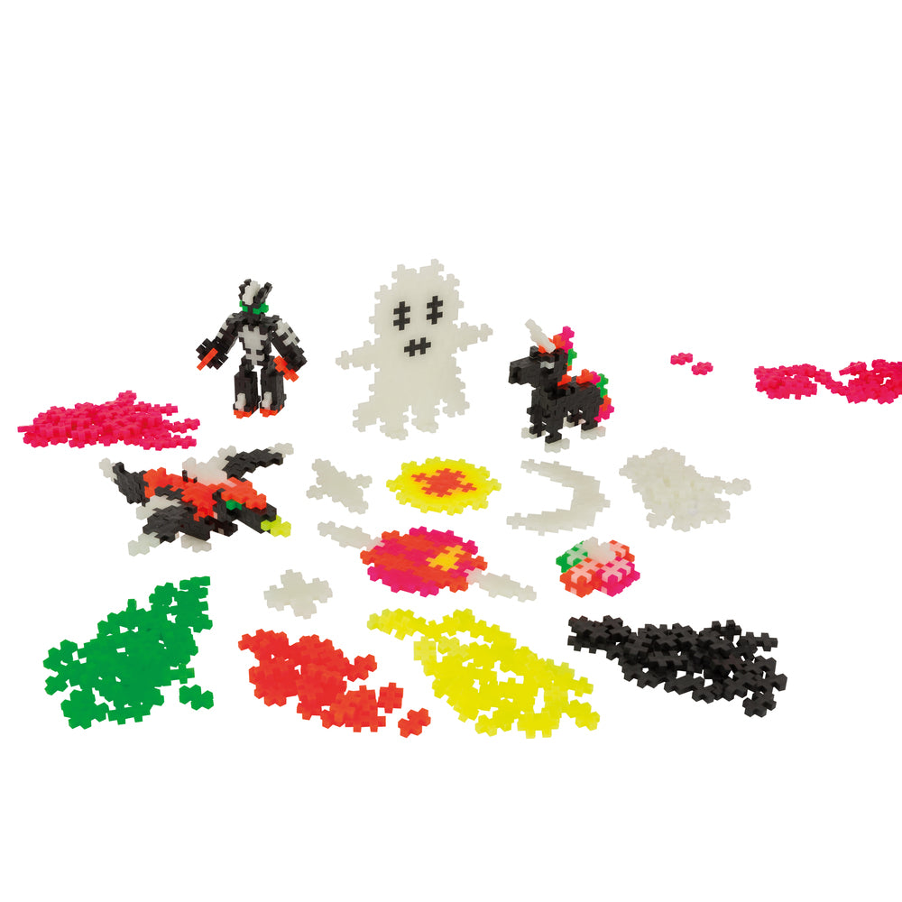 Plus-Plus Build and Glow - Glow in the Dark / 360 pcs