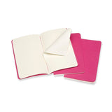 Notesbog Moleskine cahiers pocket pink journal p 9x14cm
