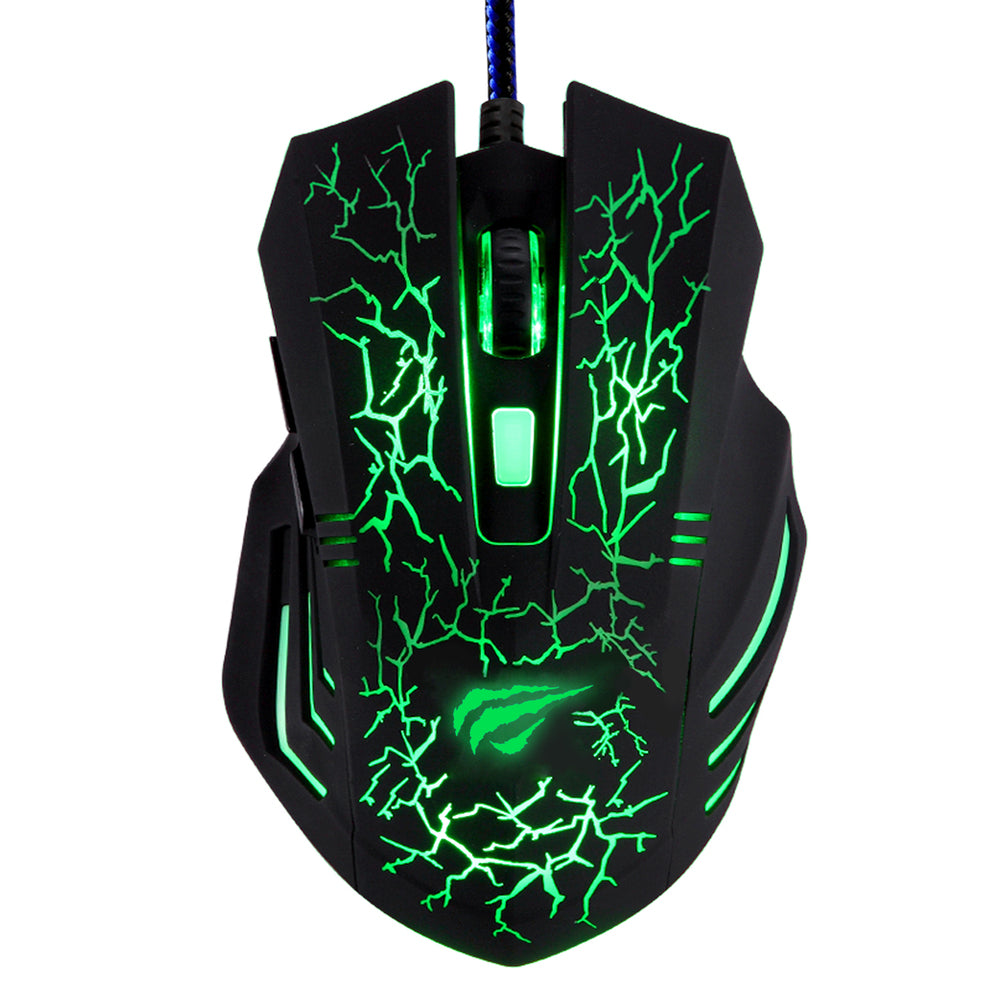 Havit Gaming Mouse Black - Optical 3200 dpi