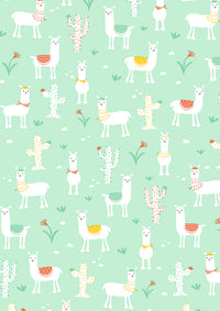Økonom lama mint mint 100 cm x 100 meter
