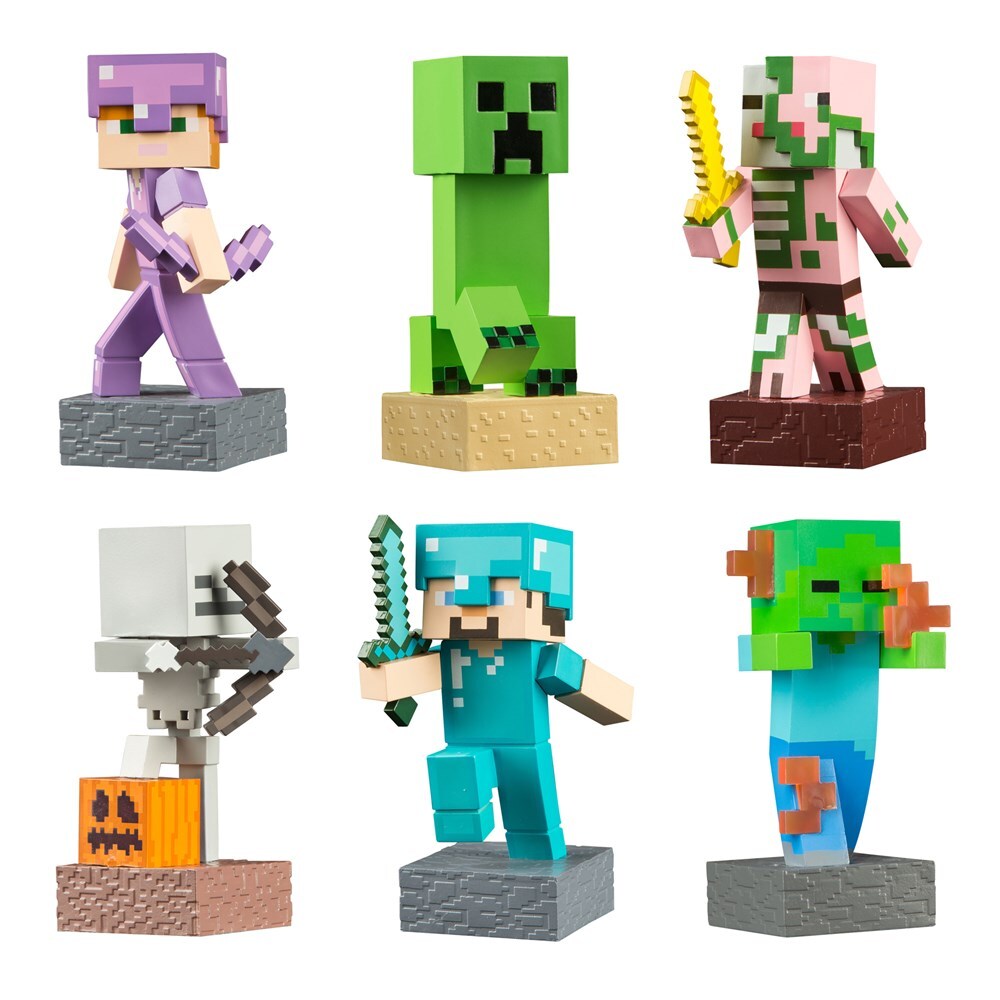 Minecraft adventure figure series 1 asst