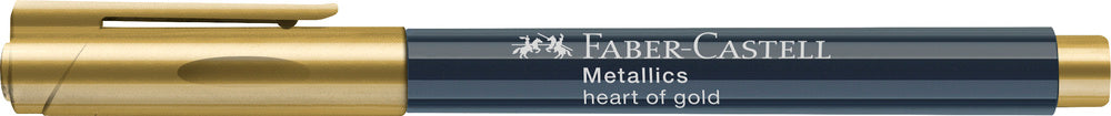 Metallic pen Faber-Castell guld