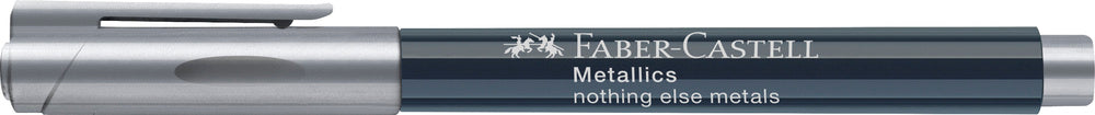 Metallic pen Faber-Castell sølv