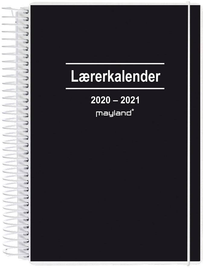 Lærerkalender 20/21 Mayland A5 uge højformat 2i1  mic