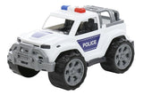 Jeep hvid politi 38,5 cm