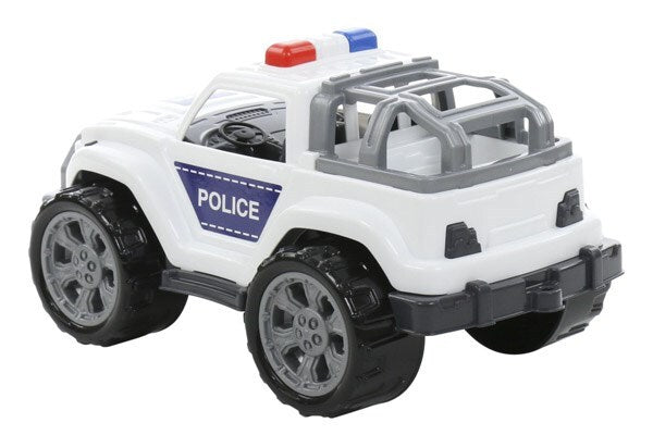 Jeep hvid politi 38,5 cm