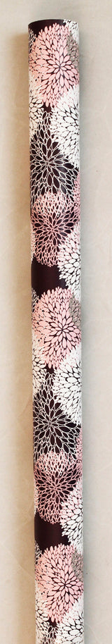 Bogbind/gavepapir 70cmx2m blomster