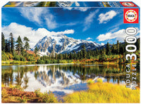 Puslespil Mount Shuksan, Washington, USA 3000 brikker