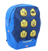 Børnehaverygsæk LEGO® 10L faces blue
