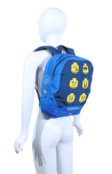 Børnehaverygsæk LEGO® 10L faces blue