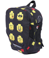 Børnehaverygsæk LEGO® 10L faces black