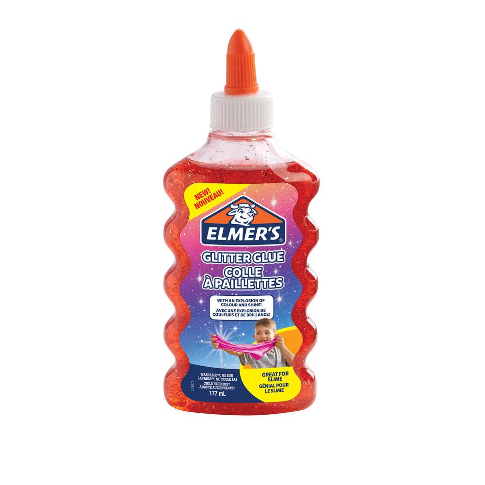 Elmers glitterlim rød 177 ml
