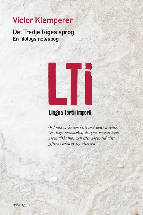 LTI Det Tredje Riges Sprog