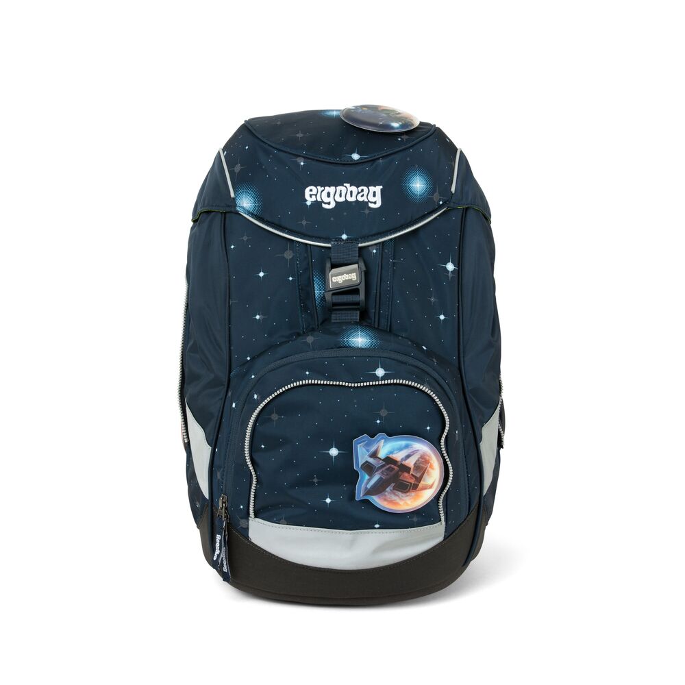Skoletaske ergobag sæt atmosbear glow