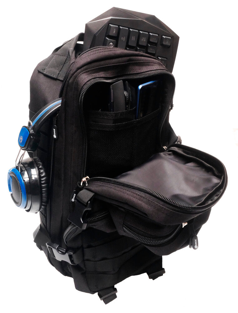 Sinox gaming backpack 40l sort