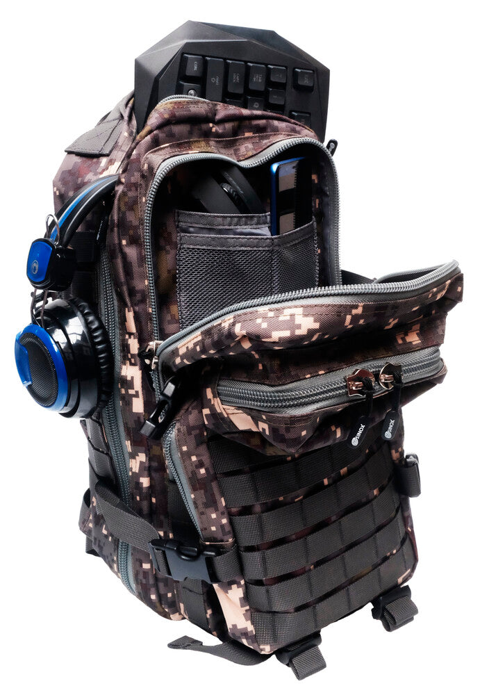 Sinox gaming backpack 40l army dessert camo