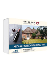 GO DREAM Kro- og hotelophold med vin
