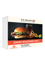 GO DREAM Sunset Boulevard  burger for 2