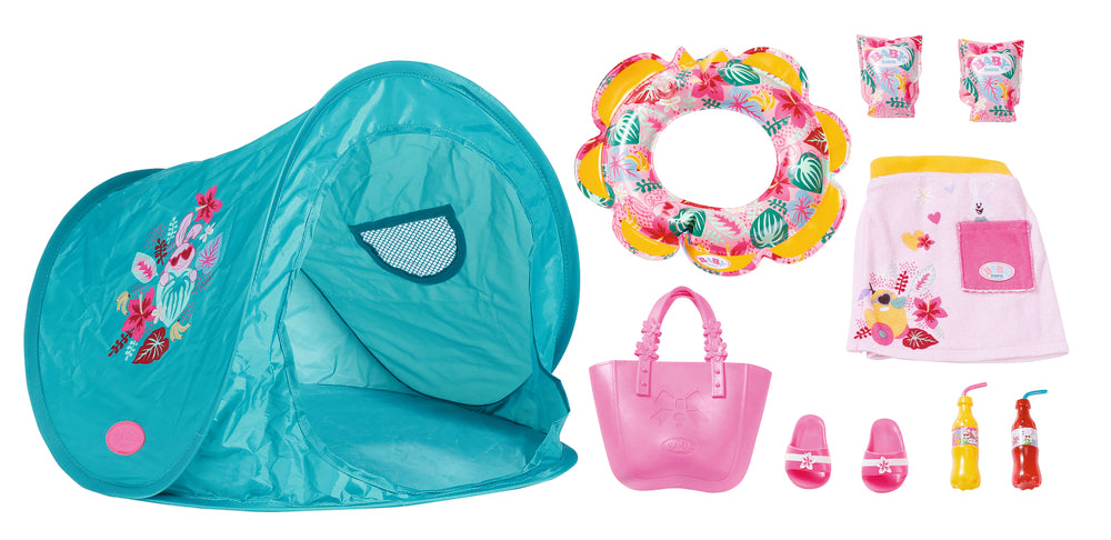 Baby Born holiday beach set