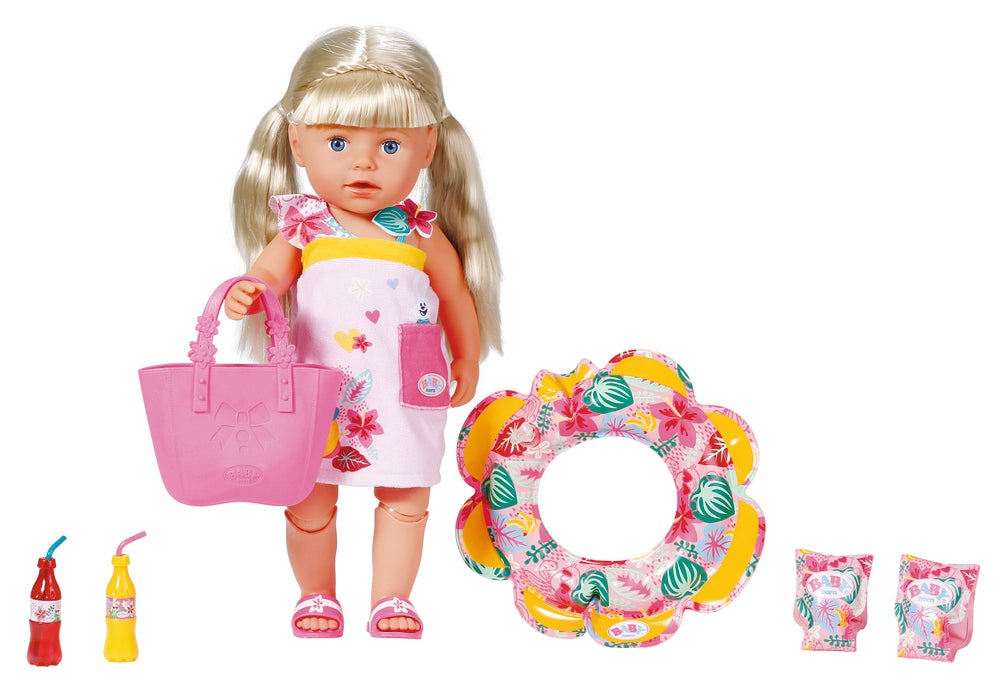 Baby Born holiday beach set