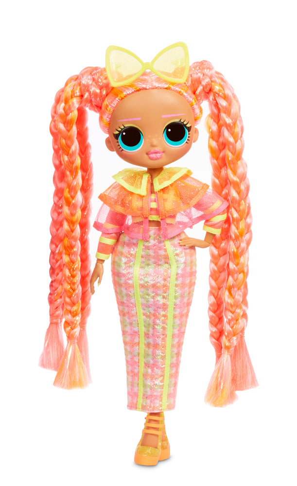 L.o.l. surprise omg doll lights series glitter queen