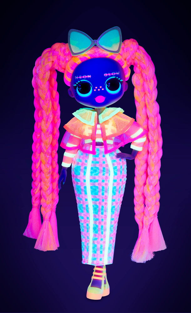 L.o.l. surprise omg doll lights series glitter queen